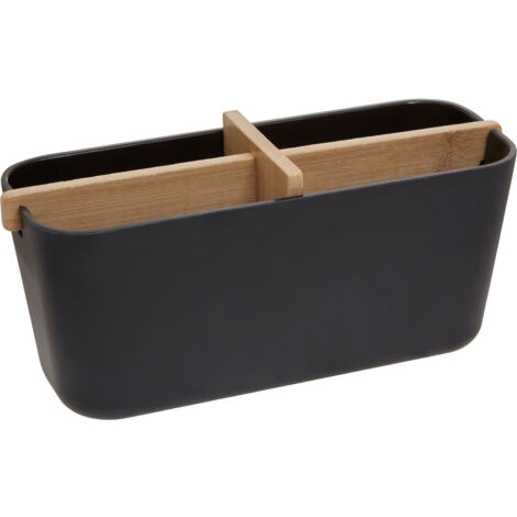 Premier Housewares Canyon Black Organiser