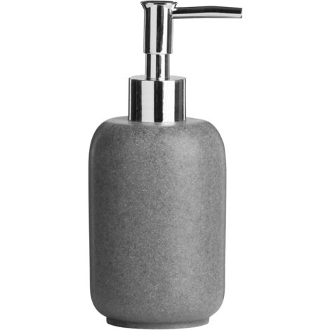 Premier Housewares Canyon Grey Stone Effect Lotion Dispenser