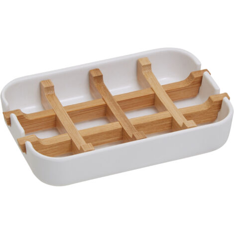 Premier Housewares Canyon White Soap Dish