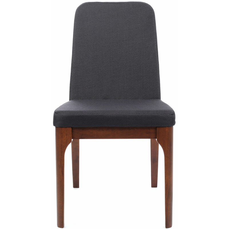 Charcoal Woven Mesh Dining Chair - Premier Housewares