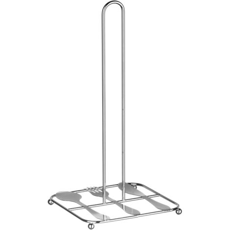 Premier Housewares Chrome Kitchen Roll Holder