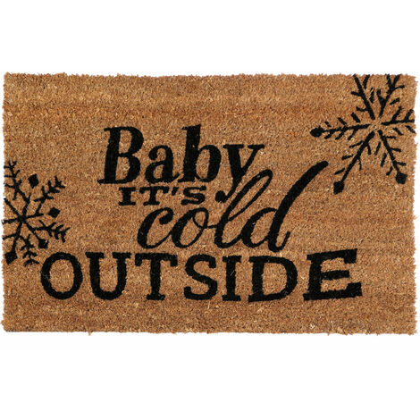 Premier Housewares Cold Outside Doormat