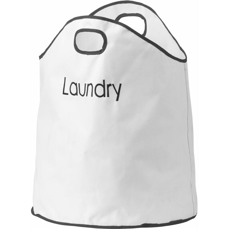 Premier Housewares Cream Polyester Laundry Bag