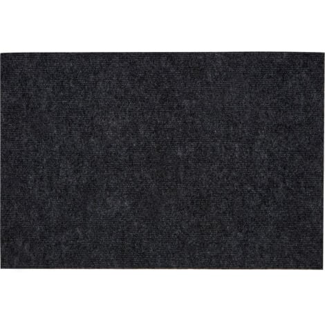 Premier Housewares Dark Grey Door Mat / Non Slip Floor Mat Indoor and Outdoor Welcome Mat With Robust Coir For Door Entrances / House Entryway / Kitchen / Outside Porch 40 x 2 x 60