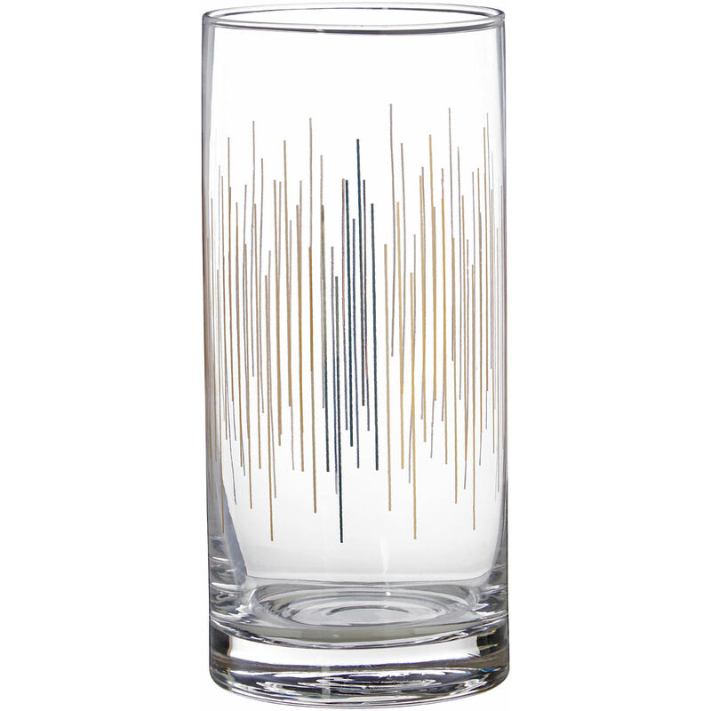 Premier Housewares - Deco Highball Glasses - Set of 4