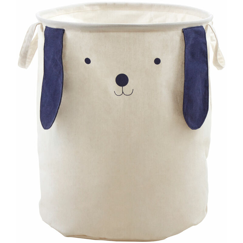 Dog Face Laundry Bag Collapsible Laundry Basket With Handles Foldable Laundry Storage Basket Organiser Basket For Kids And Adults 38 x 48 x 38