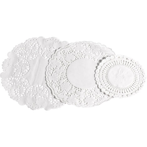 Premier Housewares Doilies 30pcs White Paper