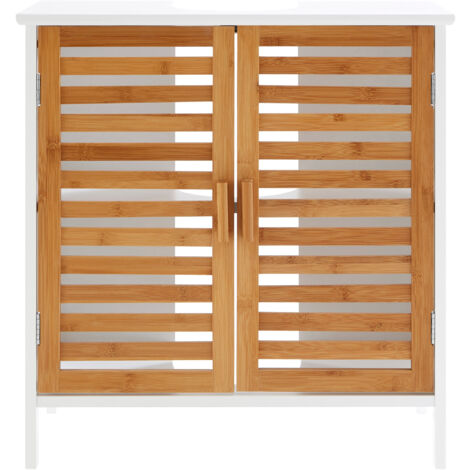 Premier Housewares Double Door and One Inner Shelf Under Sink Cabinet