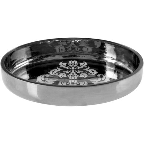 Premier Housewares Elissa Silver Oval Soap Dish
