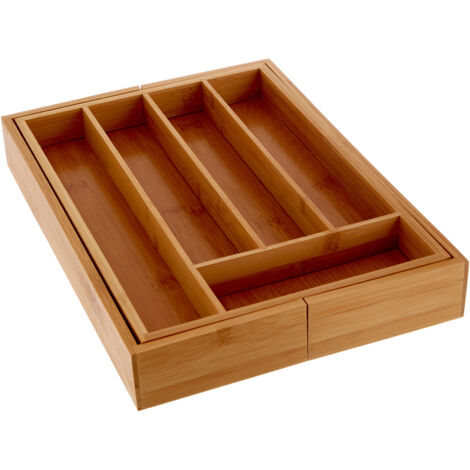 Premier Housewares Expandable Small Cutlery Tray