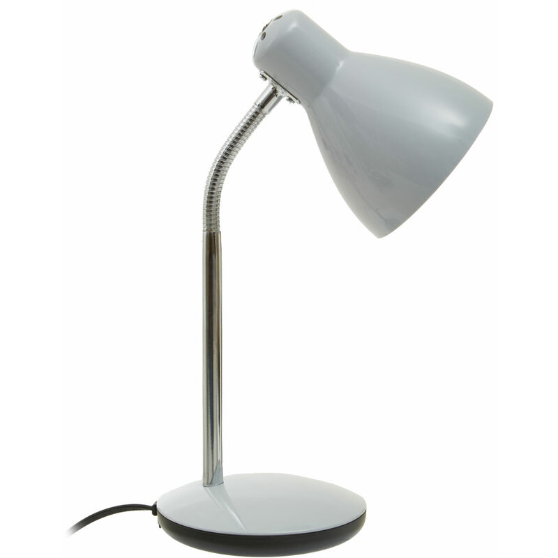 Premier Housewares - Finley Grey Desk Lamp