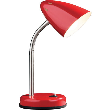 Premier Housewares Flexi Desk Lamp with EU Plug