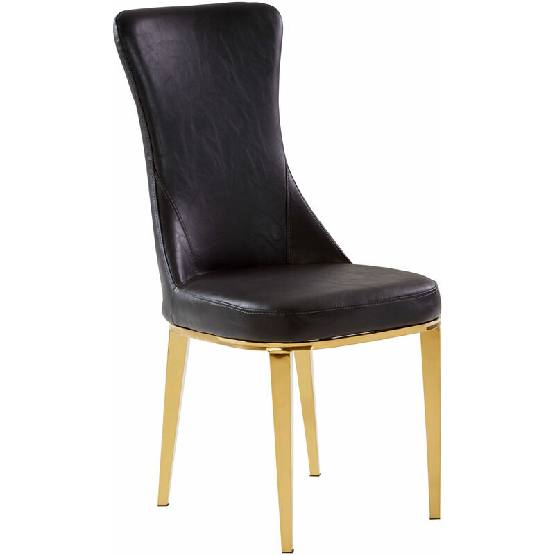 Premier Housewares Forli Black Dining Chair