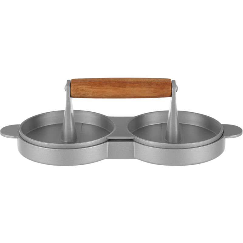 Premier Housewares From Scratch Non Stick Double Hamburger Press in Light Brown