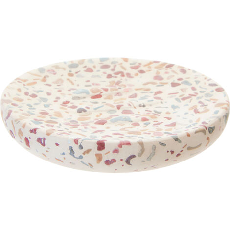 Premier Housewares Gozo Concrete Terrazzo Soap Dish