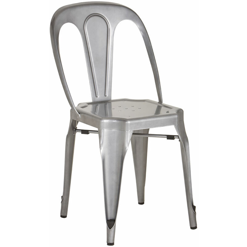 Grange Grey Metal Chair - Premier Housewares