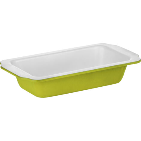 Premier Housewares Green Baking Tin with Handles Daily Use Loaf Oven Dishes For Kitchen Use Cooking And Baking Pasta / Lasagne / Casseroles 31 x 17 x 6