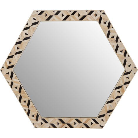 Premier Housewares Harlo Hexagonal Wall Mirror