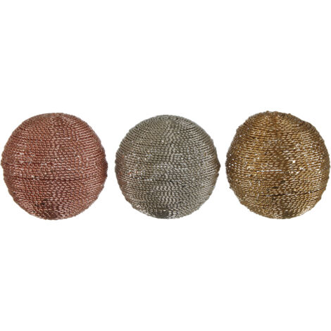 Premier Housewares Hege Small Multi Coloured Decorative Spheres