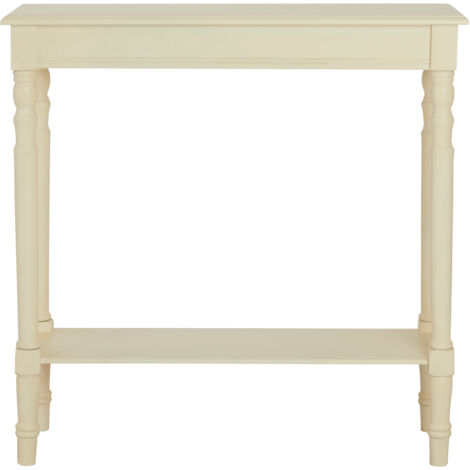 Premier Housewares Heritage Antique White Console Table