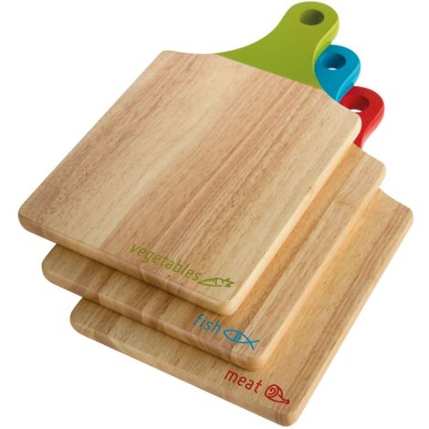 Premier Housewares Icon Paddle Chopping Boards - Set of 3