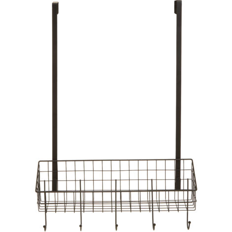 Premier Housewares Kirby Black Over The Door Hanger