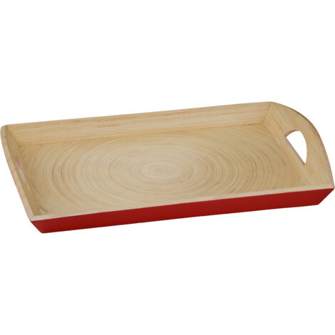 Premier Housewares Kyoto Red Rectangular Serving Tray