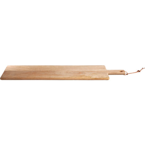 Premier Housewares Large Mango Wooden Paddle Board For Serving Appetizers / Wood Paddle Serving Board Anti - Bacterial Chopping / Cutting Boards 20 x 2 x 75