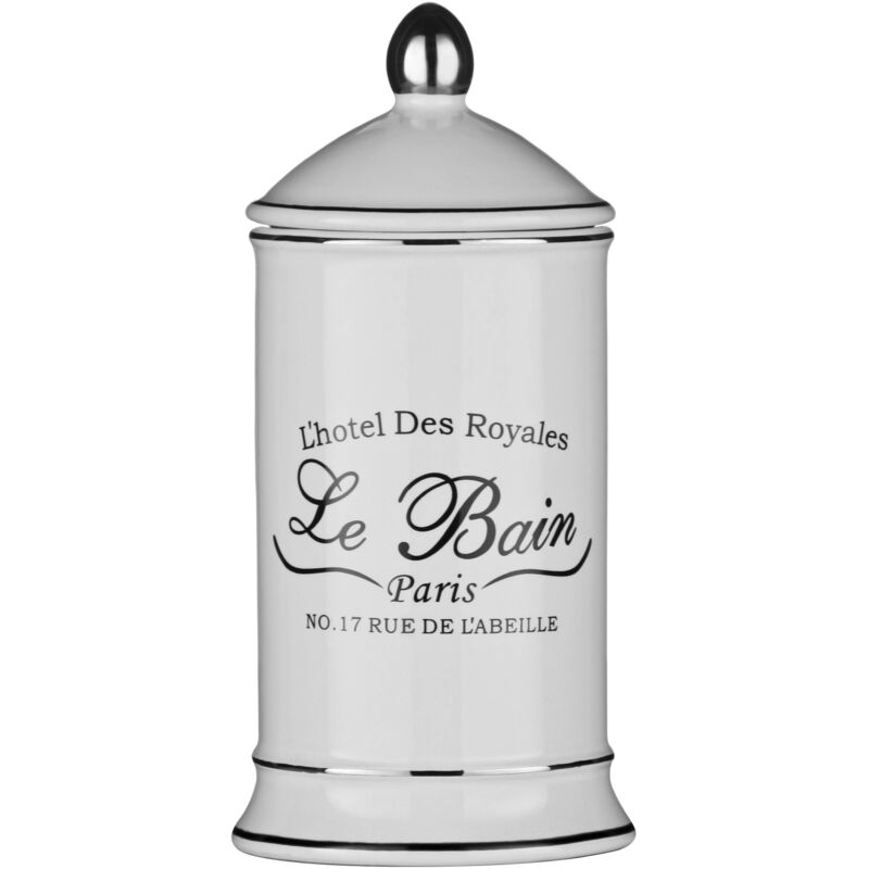 Premier Housewares Le Bain Cotton Bud Jar