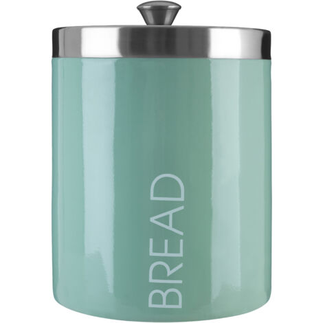 Premier Housewares Liberty Pistachio Enamel Bread Bin