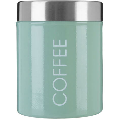 Premier Housewares Liberty Pistachio Enamel Coffee Canister