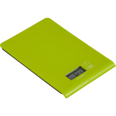 Premier Housewares Lime Green ABS Kitchen Scale - 5kg