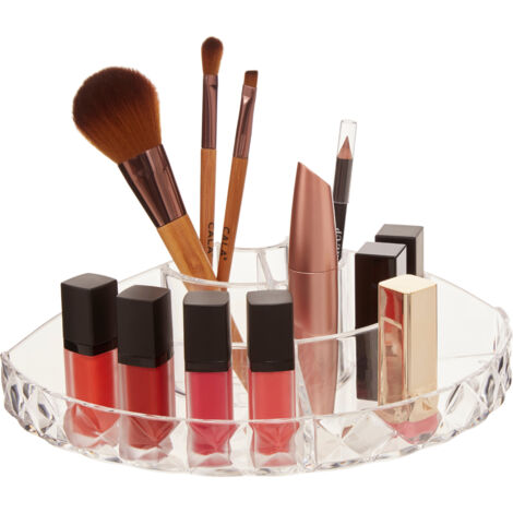 Premier Housewares Makeup Organiser/ Lightweight/ Ample Storage/ W25 X D12 X H7cm.