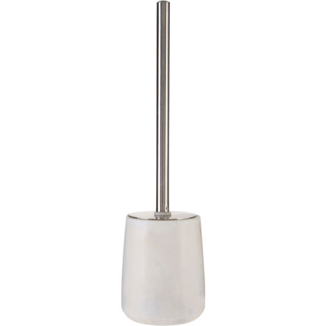 Premier Housewares Marble And Stainless Steel Toilet Brush