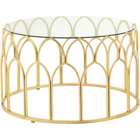 Premier Housewares Merlin Gold Leaf Coffee Table