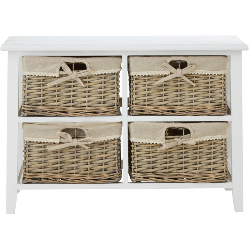 Mesa 4 Drawer Chest - Premier Housewares
