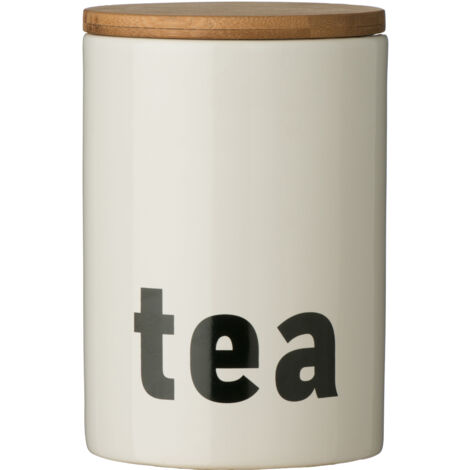 Premier Housewares Mono Tea Canister