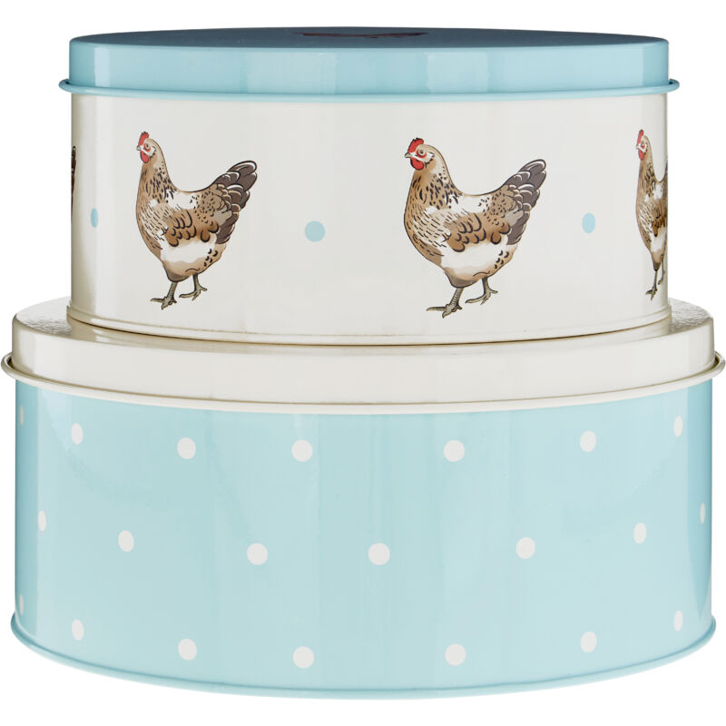 Mrs Henderson Round Cake Tins - Premier Housewares