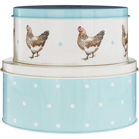 Premier Housewares Mrs Henderson Round Cake Tins