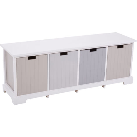 Premier Housewares New England 4 Drawer Bench