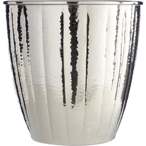 Premier Housewares Nickel Finish Waste Bin
