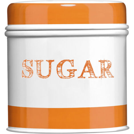 Premier Housewares Orange Band Sugar Canister
