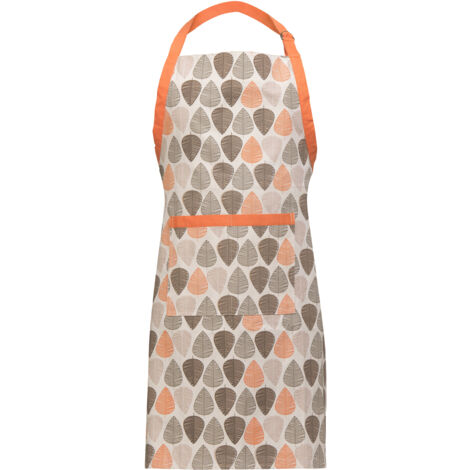 Premier Housewares Orange Leaf Apron