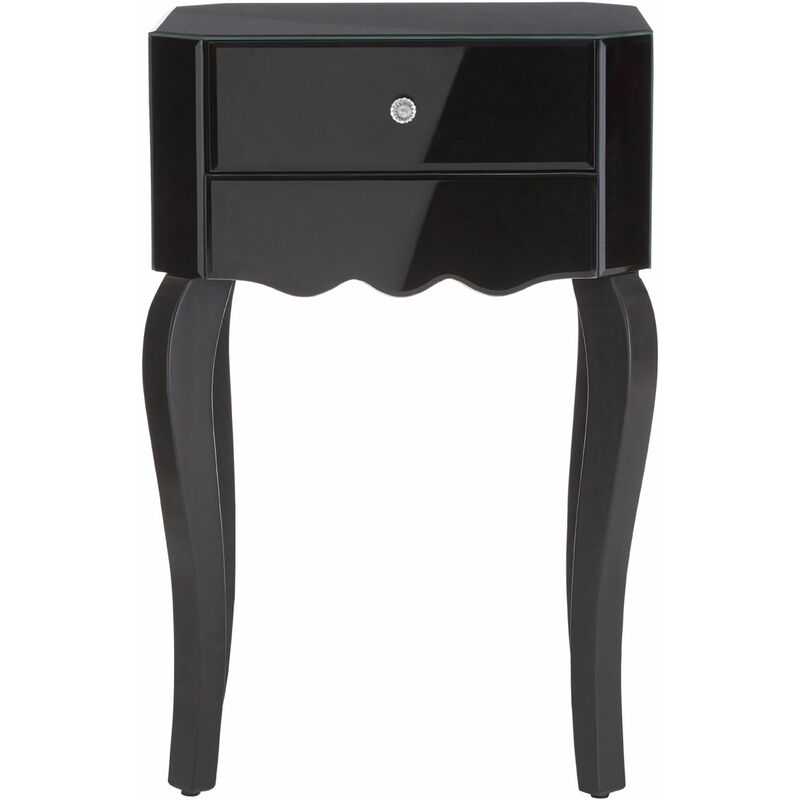 Premier Housewares - Orchid 1 Drawer Side Table