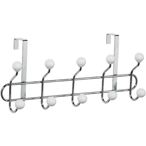 Premier Housewares Over Door White Ceramic Balls Hanger