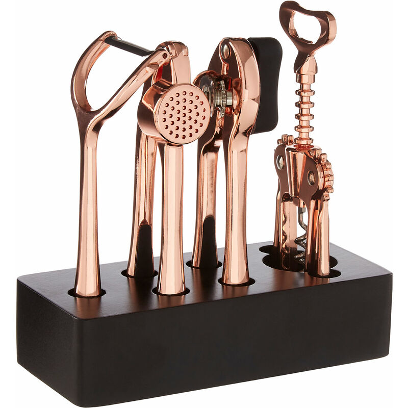 Paragon 5pc Rose Gold Kitchen Gadget Set - Premier Housewares