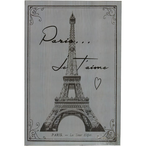 Premier Housewares Paris Wall Plaque