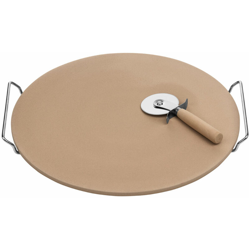 Premier Housewares Pizza Stone and Cutter Large Set