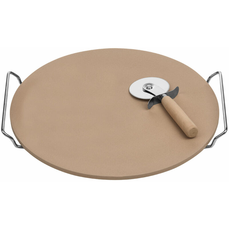 Premier Housewares Pizza Stone and Cutter Small Set