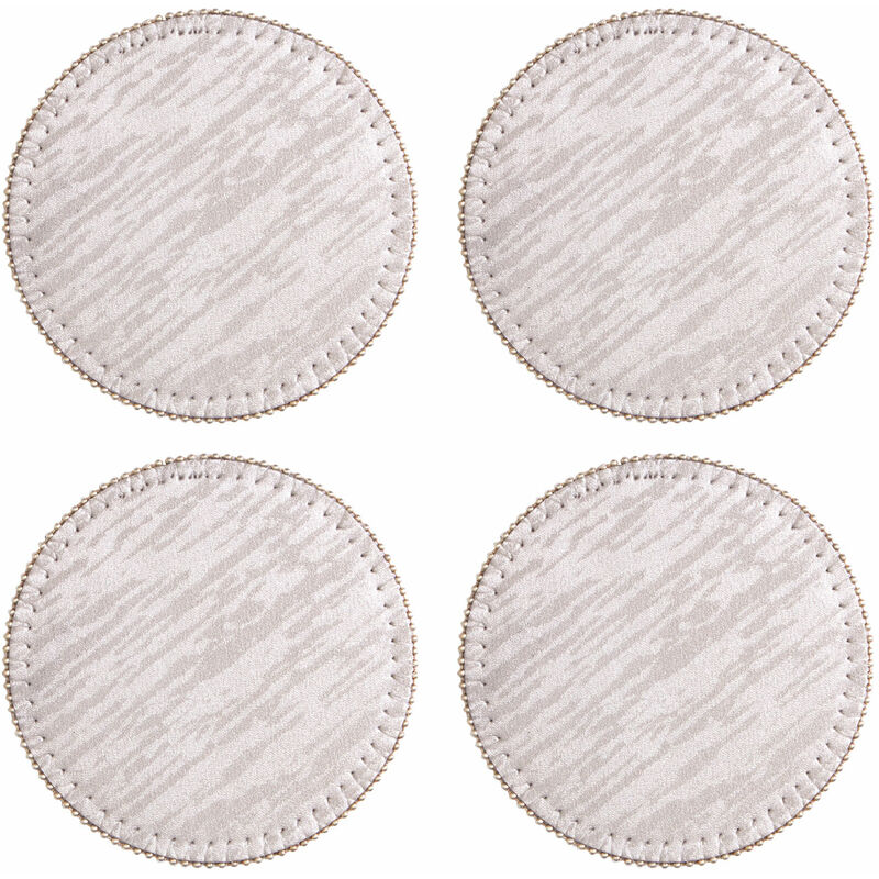 Placemats And Coaster Square Sets 2 Table Mats And Coasters Set Contemporary Forest Coasters Durable Textured Coasters w44 x d29 x h1cm - Premier